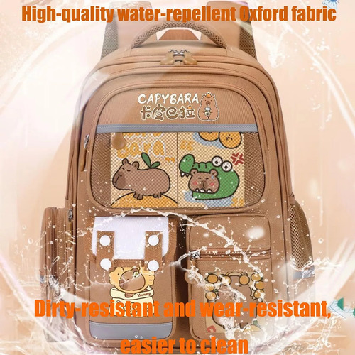 Mochila Capybara 2025 Nueva, Mochila Kawaii Capybara