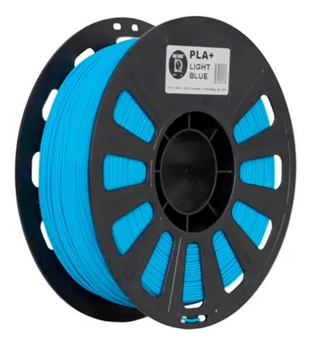 Filamento Pla+ Azul Celeste Para Impresoras 3d 1.75mm 1kg