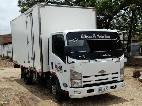 Chevrolet Npr 2019 Furgón Aislado En Fibra Excelente Estado
