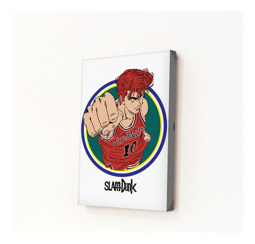 Cuadro Anime Slam Dunk Jugador 10 Hanamichi Sakuragi Shohoku