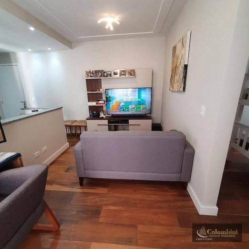 Imagem 2 de 16 de Apartamento Com 2 Dormitórios, Recém Reformado À Venda, 47 M² - Vila Palmares - Santo André/sp - Ap1297