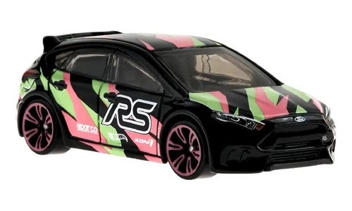 Ford Focus Rs Neon Speeders Hot Wheels 1:64 Miniatura