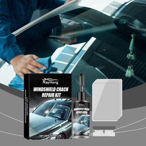 Kit Líquido De Reparación De Parabrisas Delantero Q Automoti