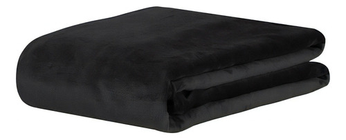 Cobertor Manta Sultan super soft casal 2,20x1,80 300g/m² premium cor preto desenho do tecido liso