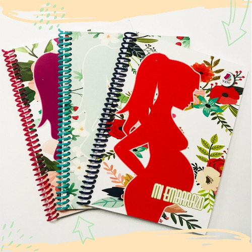 Cuaderno De Embarazo Agenda  Pack X 10