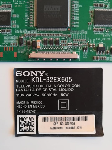 Tcon Tcon T-con Para Sony Kdl-32ex605 32ex605 (Usado)