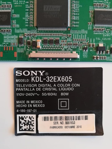 Tcon Tcon T-con Para Sony Kdl-32ex605 32ex605