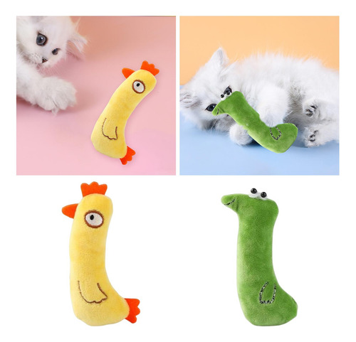 2 Juguetes Para Gatos Con Regalo De Hierba Gatera, Juguete