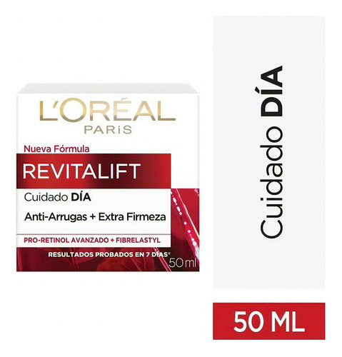 Crema Facial Día L'oréal Paris Revitalift X 50gr