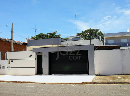 Moderna Residência Térrea 3 Dormitórios, 188m2 R$901.000 - Minimalista Jardim Santa Genebra Ii - Barão Geraldo, Em Campinas. - Ca4249