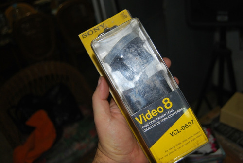 Imagen 4 de 8 de Lente Gran Angular Sony Para Camaras Nuevo Con Estuche