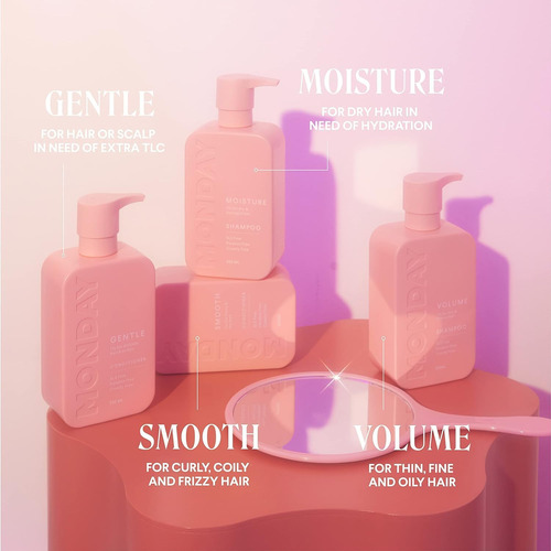 Conjunto De Shampoo E Condicionador Hidratante Seco Para Seg