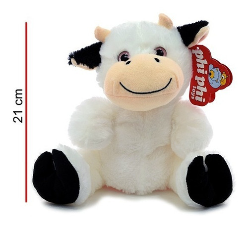 Imagen 3 de 6 de Títeres De Mano Títere León Peluche Vaca Tigre Suave Chancho