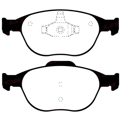 Pastilla De Freno Delantera  Ford Ecosport Mod. 05/09