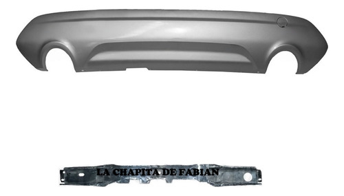 Paragolpe Trasero Inferior Ford Kuga 2013 2014 2015 2016