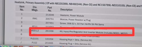 Miller 261556 Modulo Igbt Nuevo