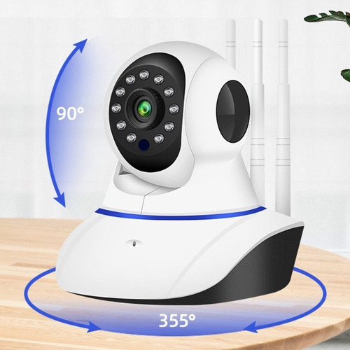 Camara Ip Wifi 360 Hd1080 De Seguridad Vision Inalamabrica