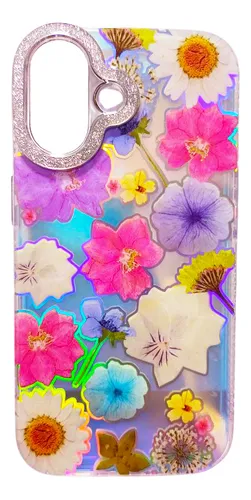 Carcasa Para iPhone 16 - Funda Top Antishock Brillo Espejada