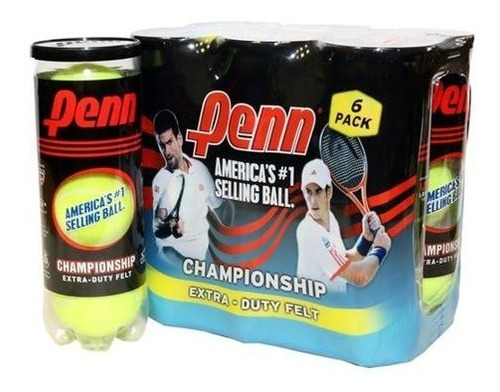Pelotas De Tennis Penn X 18 Bolas Original