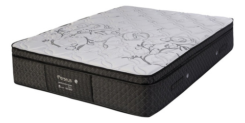Imagen 2 de 8 de Suavestar Resorte Perseus - Blanco/Gris - 2 1/2 plazas - 190 cm - 140 cm - 31 cm (Incluye: Con pillow)