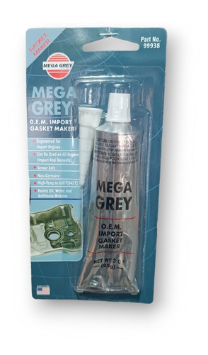 Silicón Mega Grey 85g 