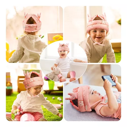 UNIVERSAL Casco Gorro Protector Alcolchado Anti Golpes Para Bebe…