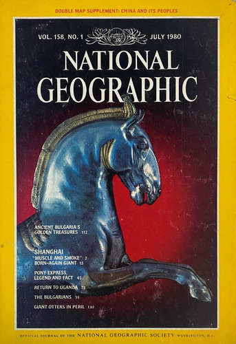 Revista National Geographic, 07/1980, Pony Express, C7