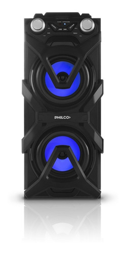 Parlante Bluetooth Philco Djp11 Activo Usb Luz Led Ritmicas