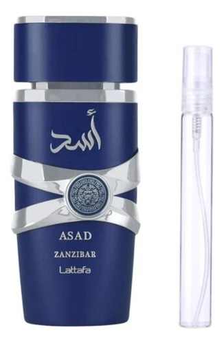 Decant Lattafa Asad Zanzibar Edp Hombre 10 Ml