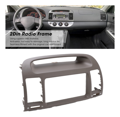 Cx 2din Coche Estéreo Radio Fascia Cd Tablero Panel Marco