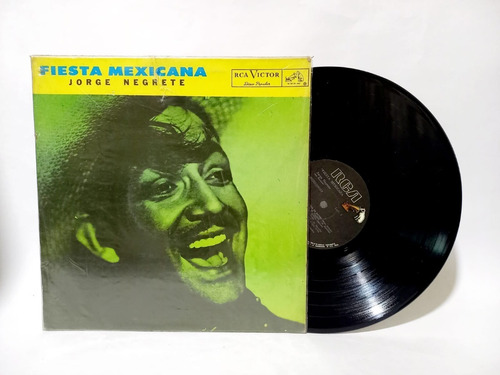 Disco Lp Jorge Negrete / Fiesta Mexicana