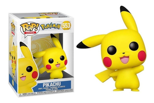 Funko Pop Pikachu Waving De Pokemon #553