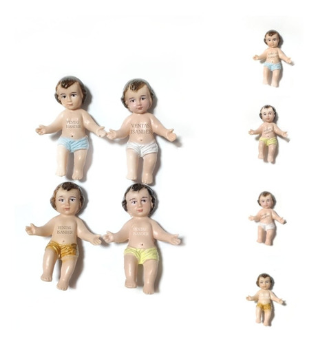 100 Niño Dios Mini Baby Shower Recuerdo Distintivo P/vestir 