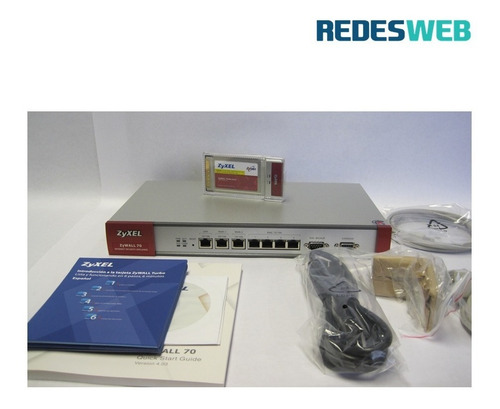 Imagen 6 de 7 de Firewall Vpn Con Tarjeta Turbo: Zywall 70 Utm Zyxel