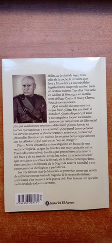 Los Últimos Días De Mussolini Pierre Milza Ateneo