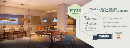 Imagem 30 de 30 de Apartamento Com 3 Suítes À Venda, 120 M² Por R$ 976.000 - Vivaz Home Resort - Bauru/sp - Ap1904