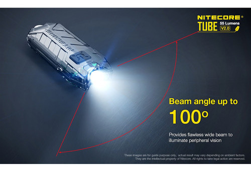 Nitecore Tube V2 Led Key Chain Flashlight (black)