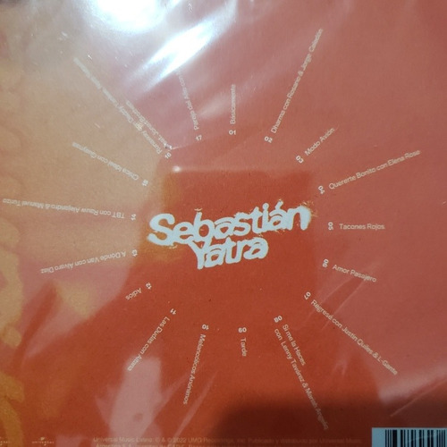 Sebastian Yatra Dharma Cd Nuevo 2022 Original