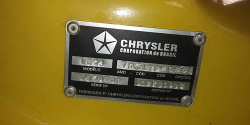 Dodge Dart De Luxo Se Dart Se Coupe Amarelo