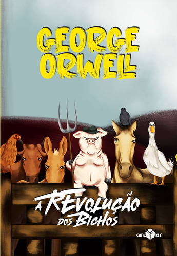 A revolução dos bichos, de Orwell, George. Novo Século Editora e Distribuidora Ltda., capa mole em português, 2021