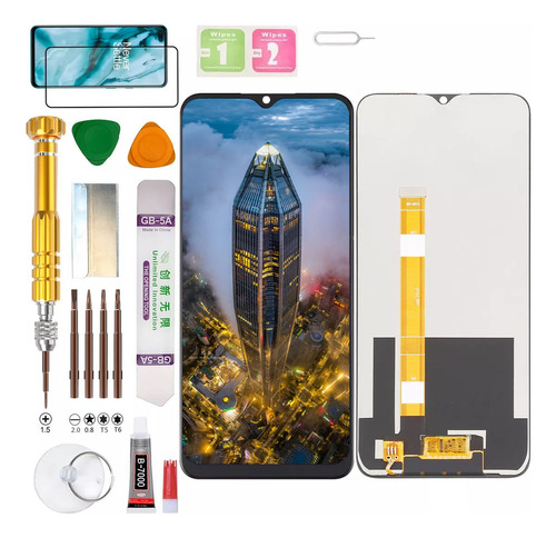 Pantalla Para Realme C15 Rmx2195, Rmx2180 / Oppo A15 Cph2185 Display Gadget Troops