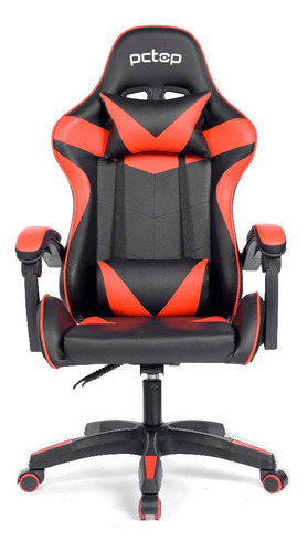 Cadeira Gamer Pctop Strike 1005 Vermelha/preto