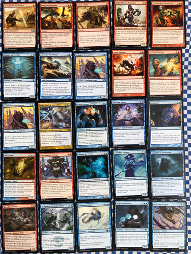 Deck Commander Magos Controle E Dano Magic The Gathering 03 03 Inglês E Português (Usado)