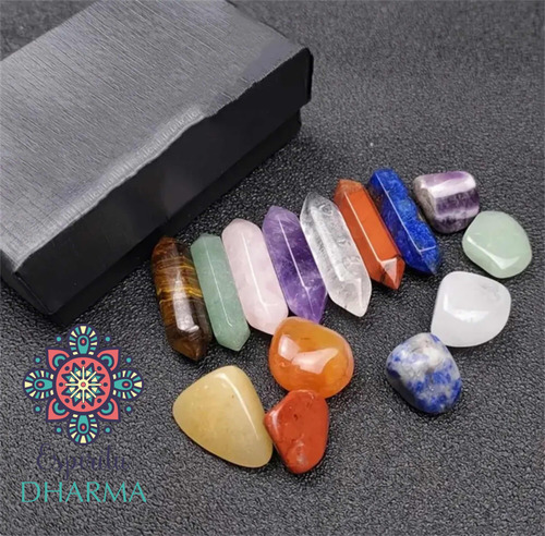 Siete Chakras Piedras Naturales Reiki - Espiritu Dharma