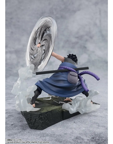Sasuke Luz e Escuridão Mangekyo Sharingan Naruto Figuartszero