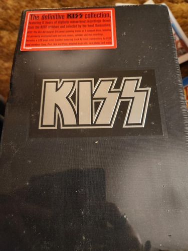 Kiss Box 5cds Definitive Collection & Book Original U.s.a.