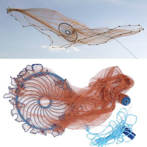 Rede De Fundição, Disco Voador, 240 Cm, Pesca, Mão De Alta R