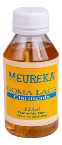 Goma Laca Clarificada Eureka 125cc Arte Manualidades Patina