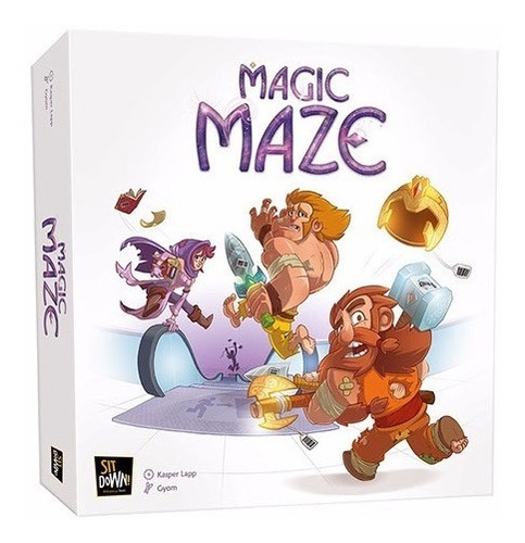 Magic Maze - Juego De Mesa En Español / Envio Gratis