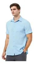 Comprar Camisas Hombre Camisas Manga Corta Casual Negro, Blanco